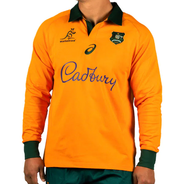 Wallabies 2024 Traditional Home L/S Jersey - Ashtabula