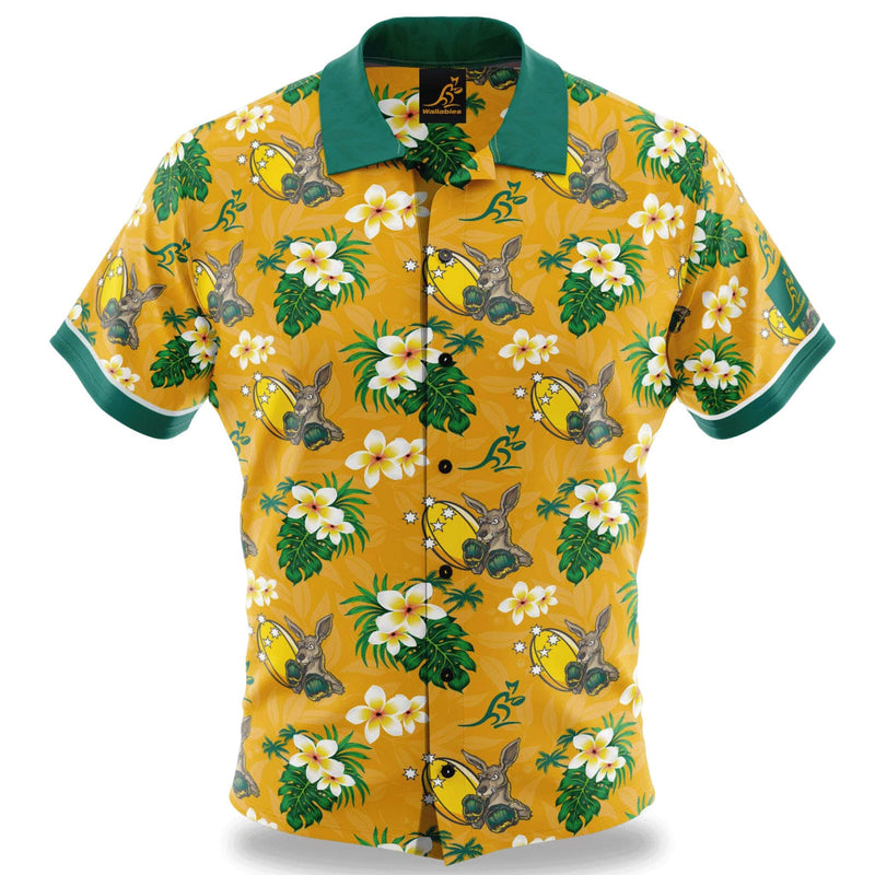 Wallabies "Boomer" Hawaiian Shirt - Ashtabula