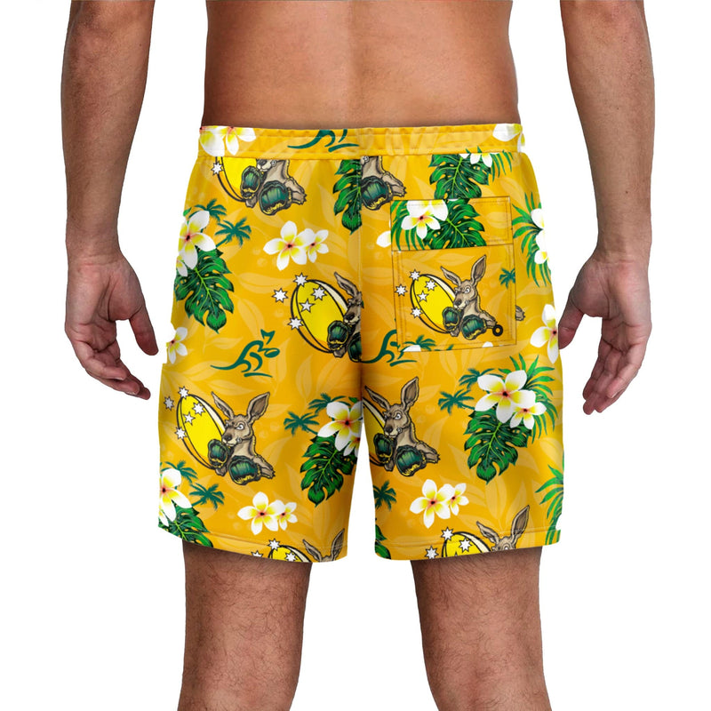 Wallabies "Boomer" Hawaiian Shorts - Ashtabula