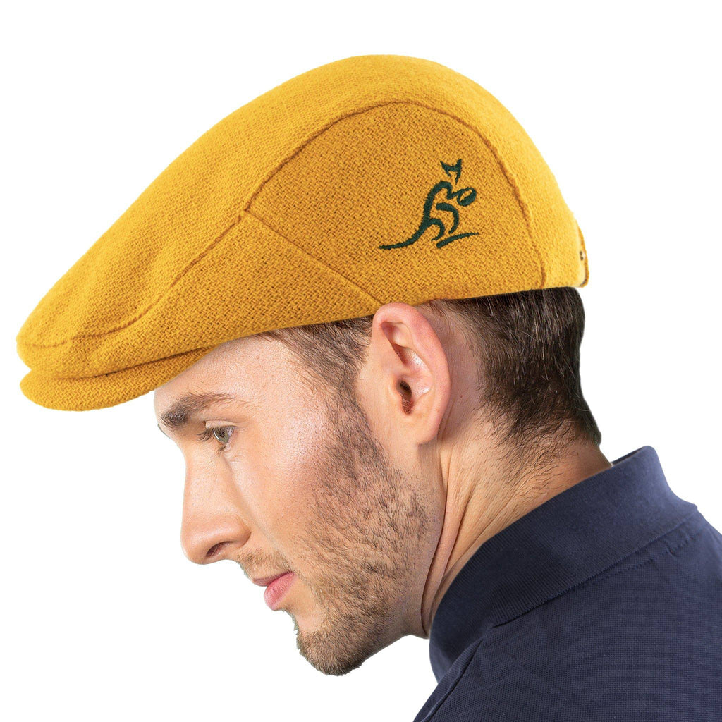 Yellow flat cap discount