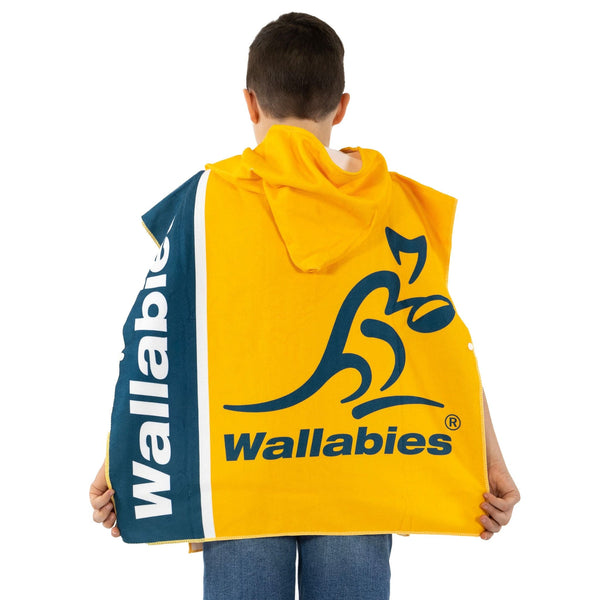 Wallabies Kids Hooded Towel - Ashtabula