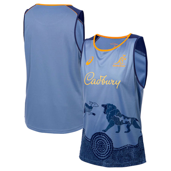 Wallabies Lions Tour Replica Training Singlet - Ashtabula