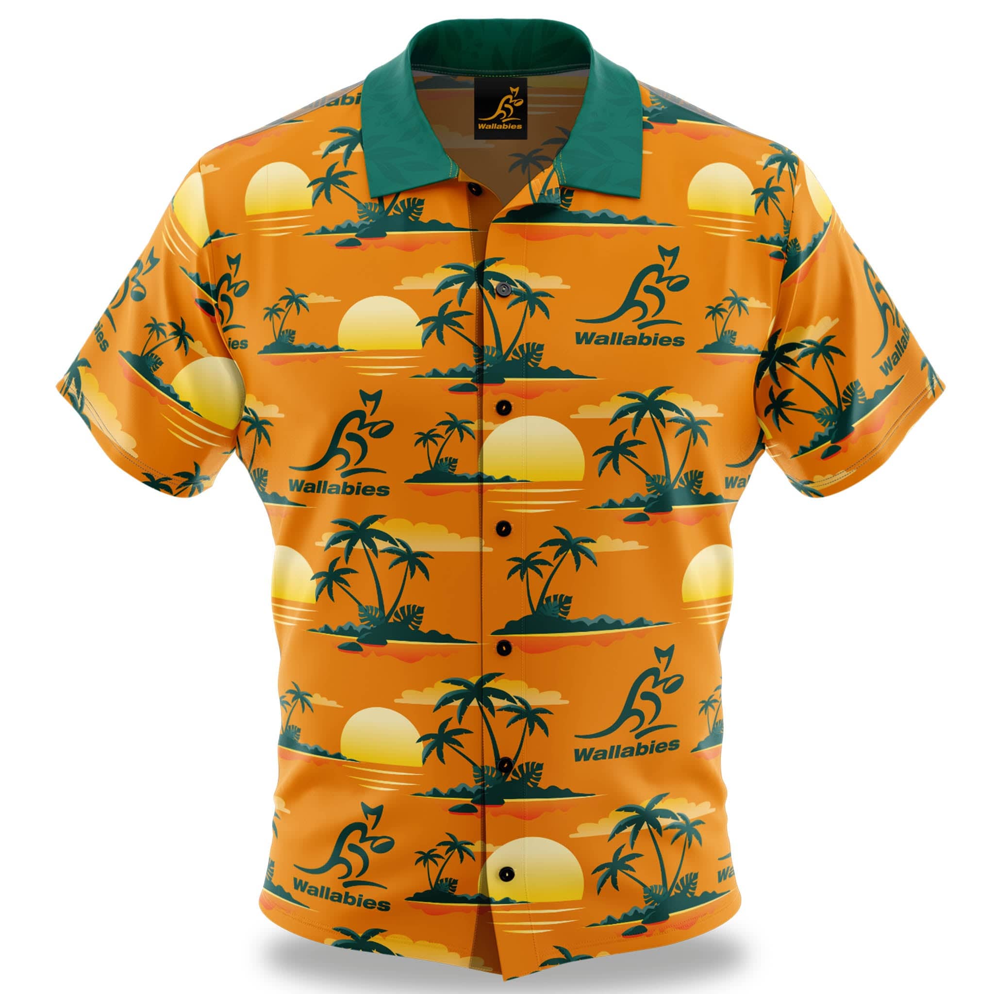 Wallabies 'Paradise' Hawaiian Shirt | Ashtabula