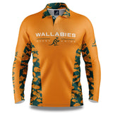 Wallabies 'Reef Runner' Fishing Shirt - Adult - Ashtabula