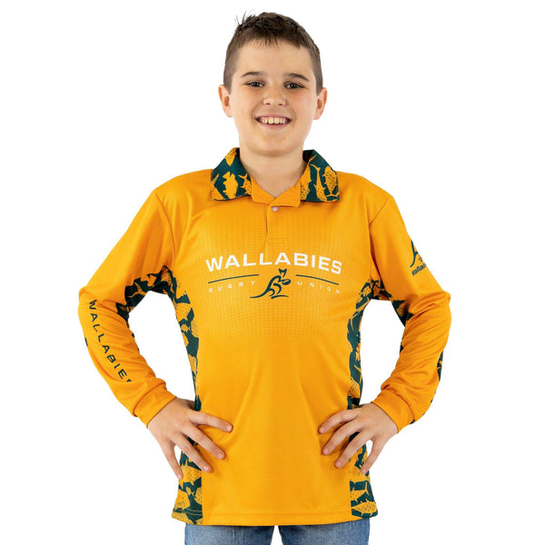 Wallabies 'Reef Runner' Fishing Shirt - Youth - Ashtabula