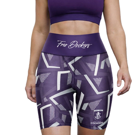 AFL Fremantle Dockers 'Voltra' Exercise Shorts - Ashtabula