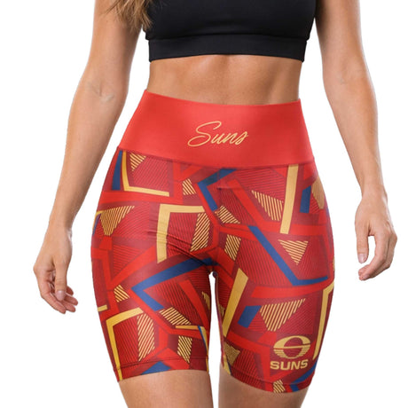 AFL Gold Coast Suns 'Voltra' Exercise Shorts - Ashtabula