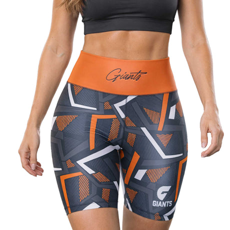 AFL GWS Giants 'Voltra' Exercise Shorts - Ashtabula