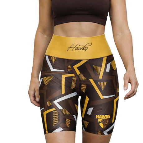 AFL Hawthorn 'Voltra' Exercise Shorts - Ashtabula