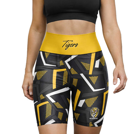 AFL Richmond Tigers 'Voltra' Exercise Shorts - Ashtabula