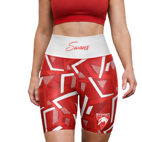 AFL Sydney Swans 'Voltra' Exercise Shorts - Ashtabula