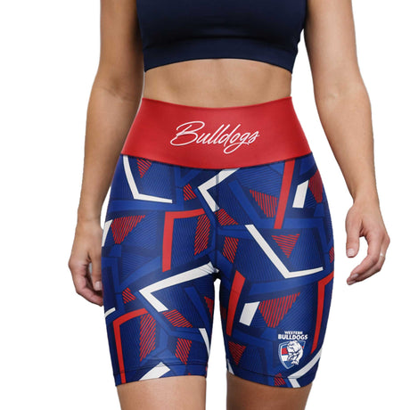 AFL Western Bulldogs 'Voltra' Exercise Shorts - Ashtabula