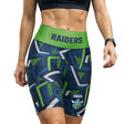 NRL Raiders 'Voltra' Ladies Exercise Shorts - Ashtabula