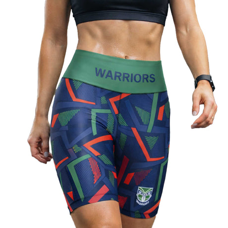 NRL Warriors 'Voltra' Ladies Exercise Shorts - Ashtabula