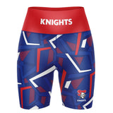 NRL Knights 'Voltra' Ladies Exercise Shorts - Ashtabula