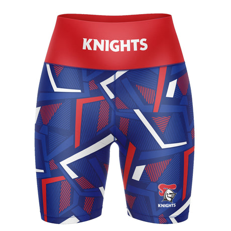 NRL Knights 'Voltra' Ladies Exercise Shorts - Ashtabula