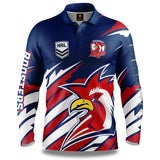 NRL Roosters 'Ignition' Fishing Shirt - Youth