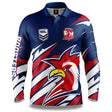 NRL Roosters 'Ignition' Fishing Shirt - Adult