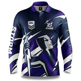 NRL Storm 'Ignition' Fishing Shirt - Youth