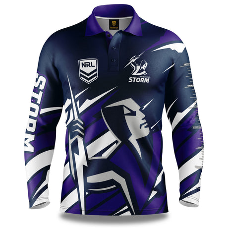 NRL Storm 'Ignition' Fishing Shirt - Youth