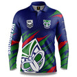 NRL Warriors 'Ignition' Fishing Shirt - Adult