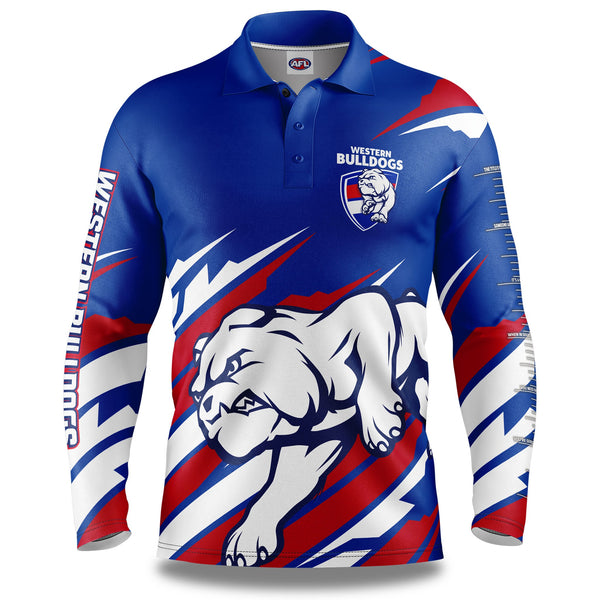 AFL Western Bulldogs 'Ignition' Fishing Shirt - Adult
